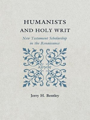 cover image of Humanists and Holy Writ